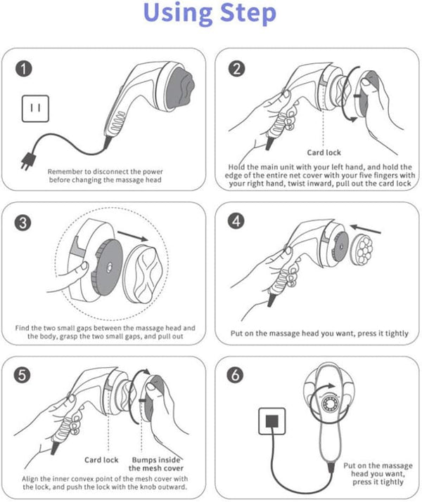 Elektrický Masážny Relaxačný Prístroj