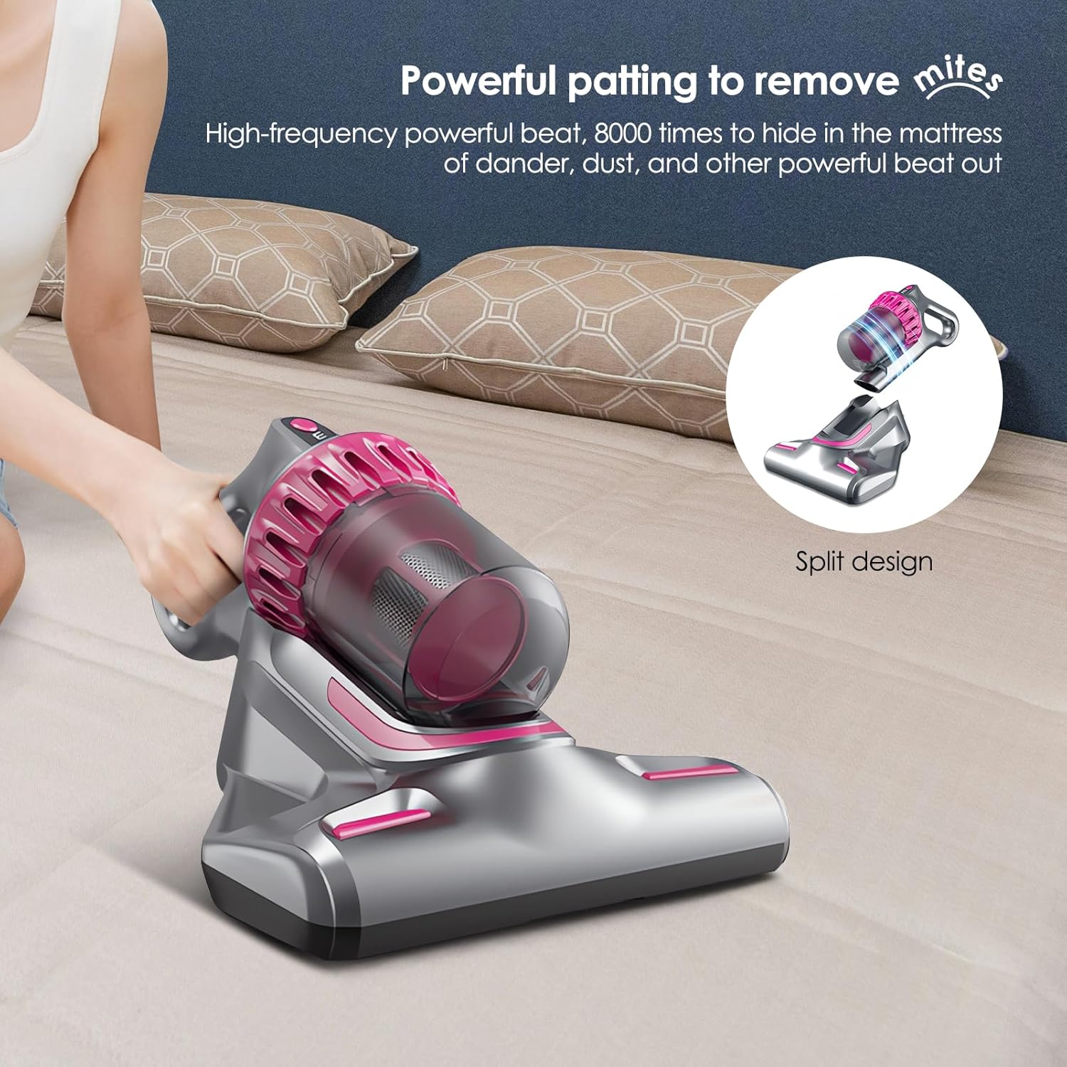 Bezdrôtový vysávač s ohybnou hlavou